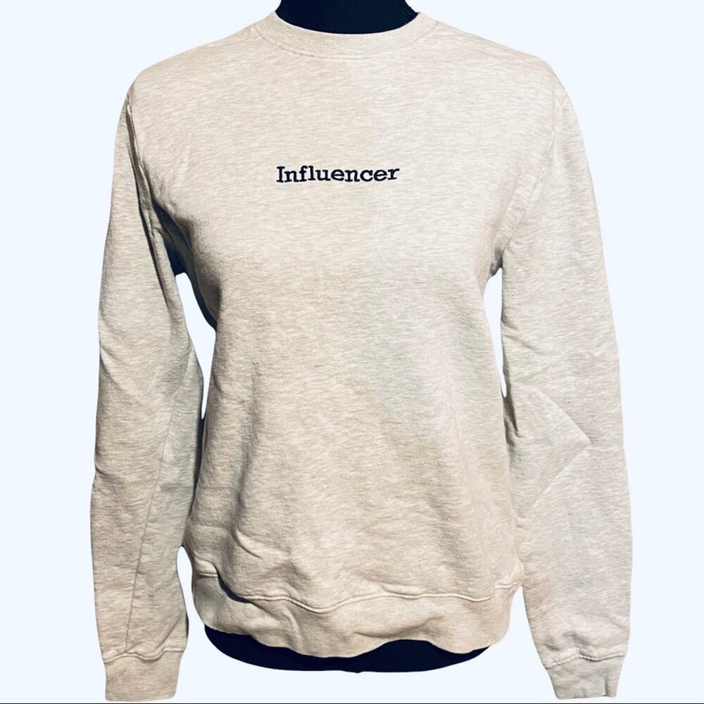 San Francisco Work Shirt Influencer Embroidered Crew Neck Sweatshirt Women's S